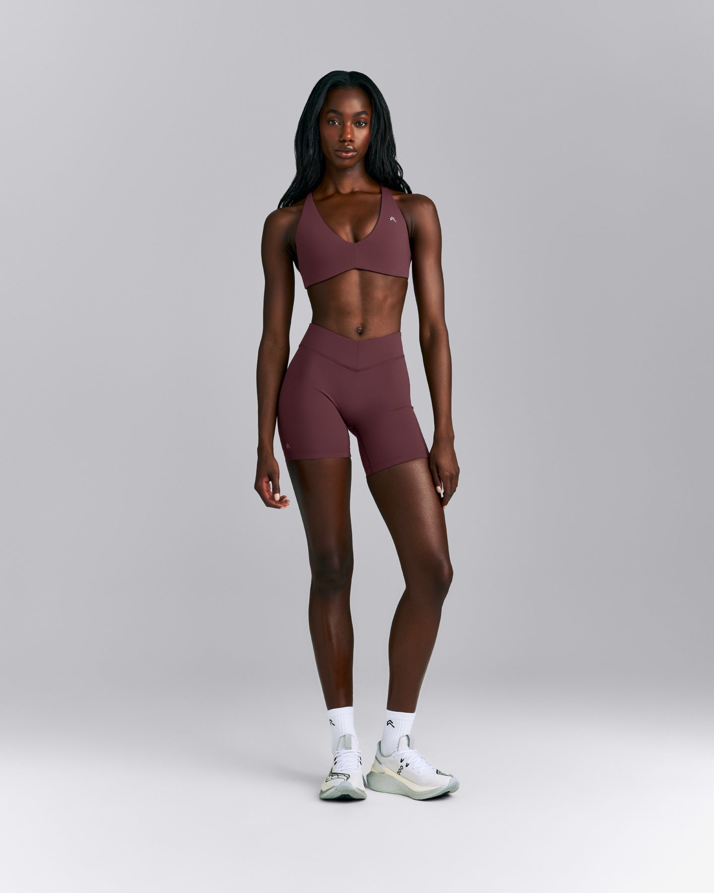 UnifiedMove™ Cross Back Sports Bra | Velvet Mocha