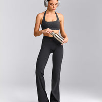 UnifiedMove™ Wrap Flared Bottoms with Reflective Logo | Coal
