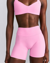 UnifiedMove™ High Waist Shorts 6" | Power Pink