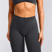 UnifiedMove™ High Waisted Leggings with Reflective Logo | Coal