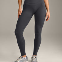 UnifiedMove™ High Waisted Pocket Leggings with Reflective Logo | Coal