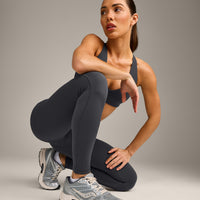 UnifiedMove™ High Waisted Pocket Leggings with Reflective Logo | Coal