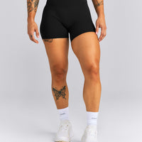 UnifiedMove™ High Waist Shorts 6" New Branding | Black