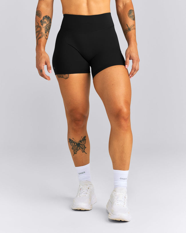 UnifiedMove™ High Waist Shorts 6" New Branding | Black