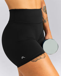 UnifiedMove™ High Waist Shorts 6" New Branding | Black