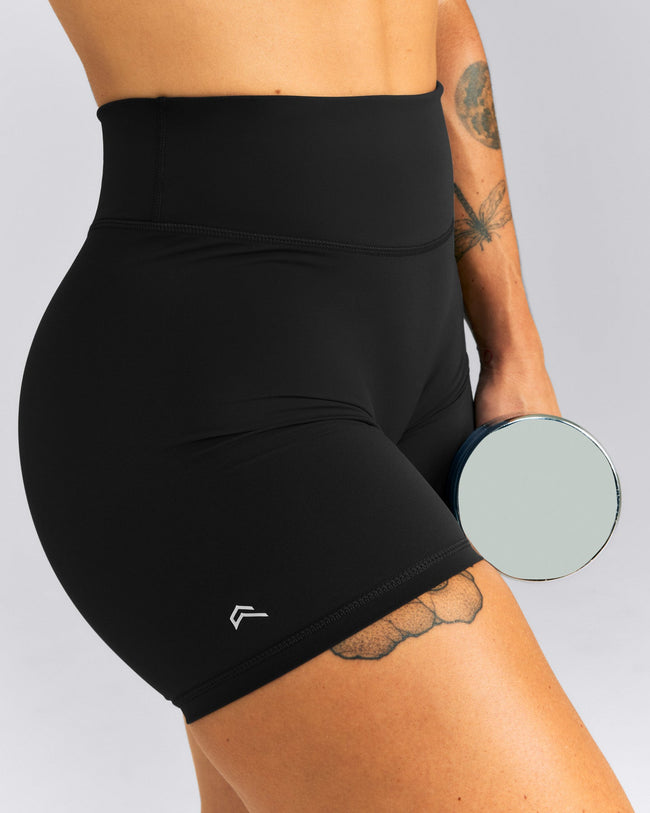 UnifiedMove™ High Waist Shorts 6" New Branding | Black