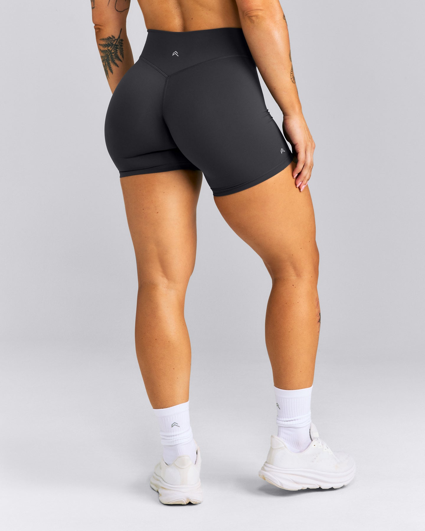 UnifiedMove™ High Waist Shorts 6" New Branding | Coal