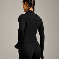 UnifiedMove Pocket Jacket with Reflective Logo | Black