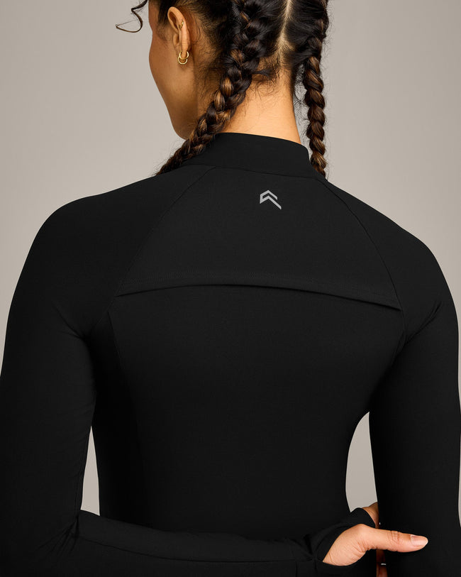 UnifiedMove Pocket Jacket with Reflective Logo | Black