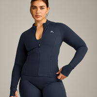 UnifiedMove Pocket Jacket with Reflective Logo | True Blue