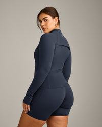 UnifiedMove Pocket Jacket with Reflective Logo | True Blue