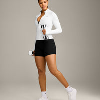 UnifiedMove Pocket Jacket with Reflective Logo | White