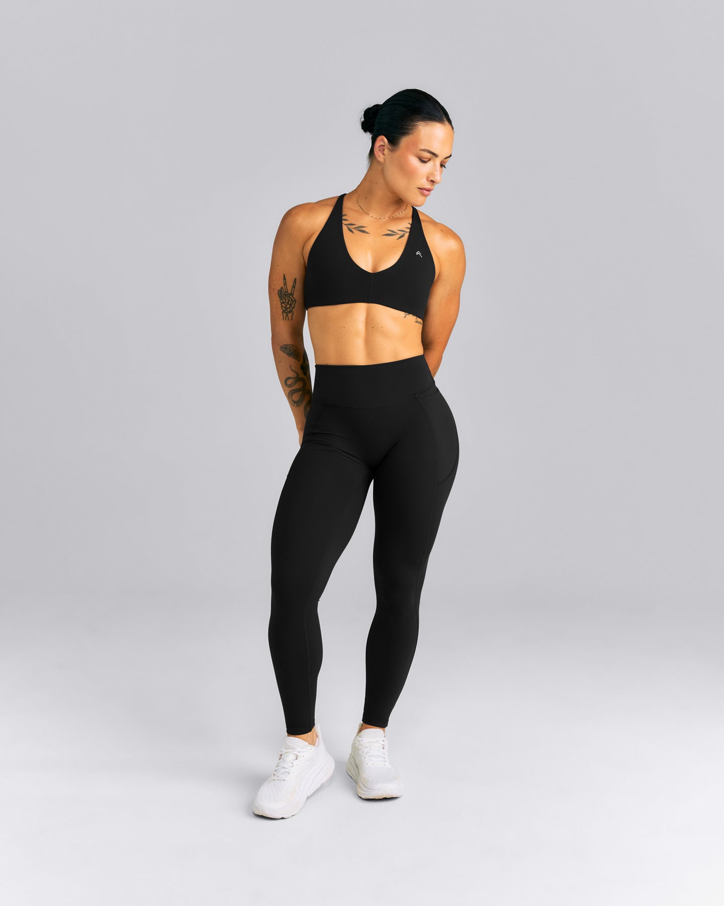 UnifiedMove™ High Waisted Pocket Leggings with Bonding New Branding | Black
