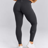 UnifiedMove™ High Waisted Pocket Leggings with Bonding New Branding | Coal