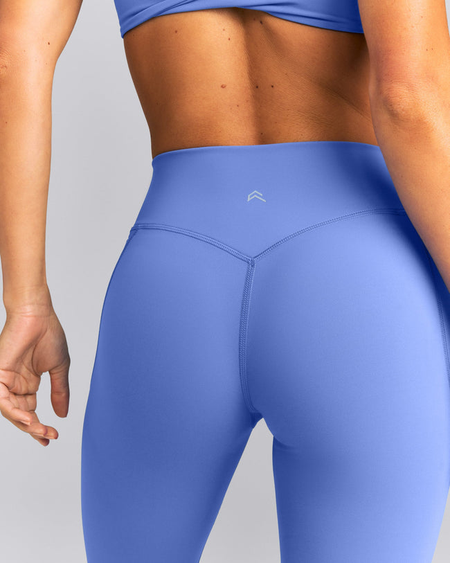UnifiedMove™ High Waisted Pocket Leggings with Bonding New Branding | Glaucous Blue