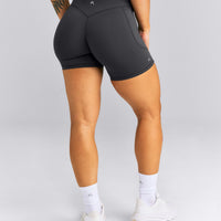 UnifiedMove™ High Waisted Pocket Shorts with Bonding New Branding | Coal