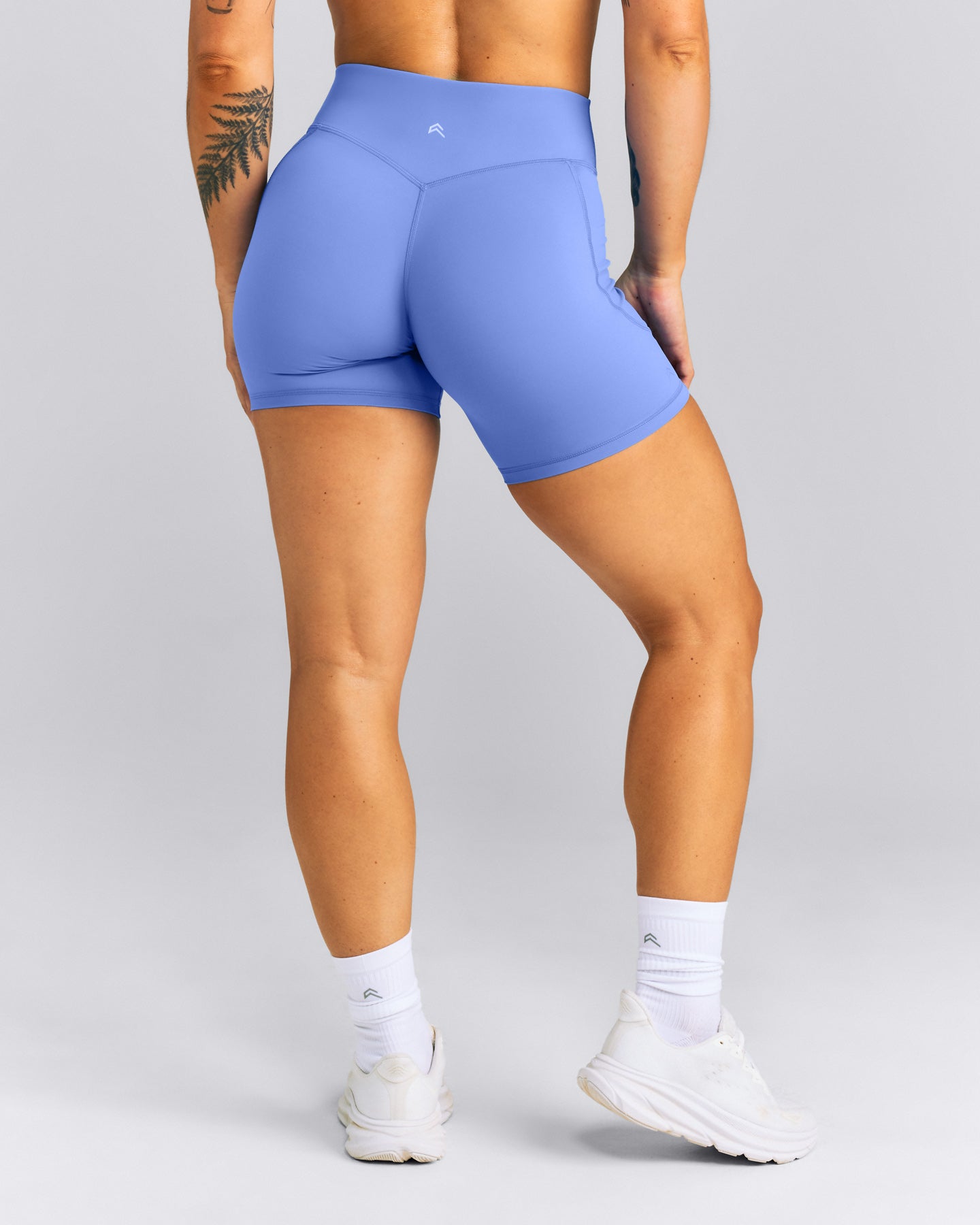 UnifiedMove™ High Waisted Pocket Shorts with Bonding New Branding | Glaucous Blue