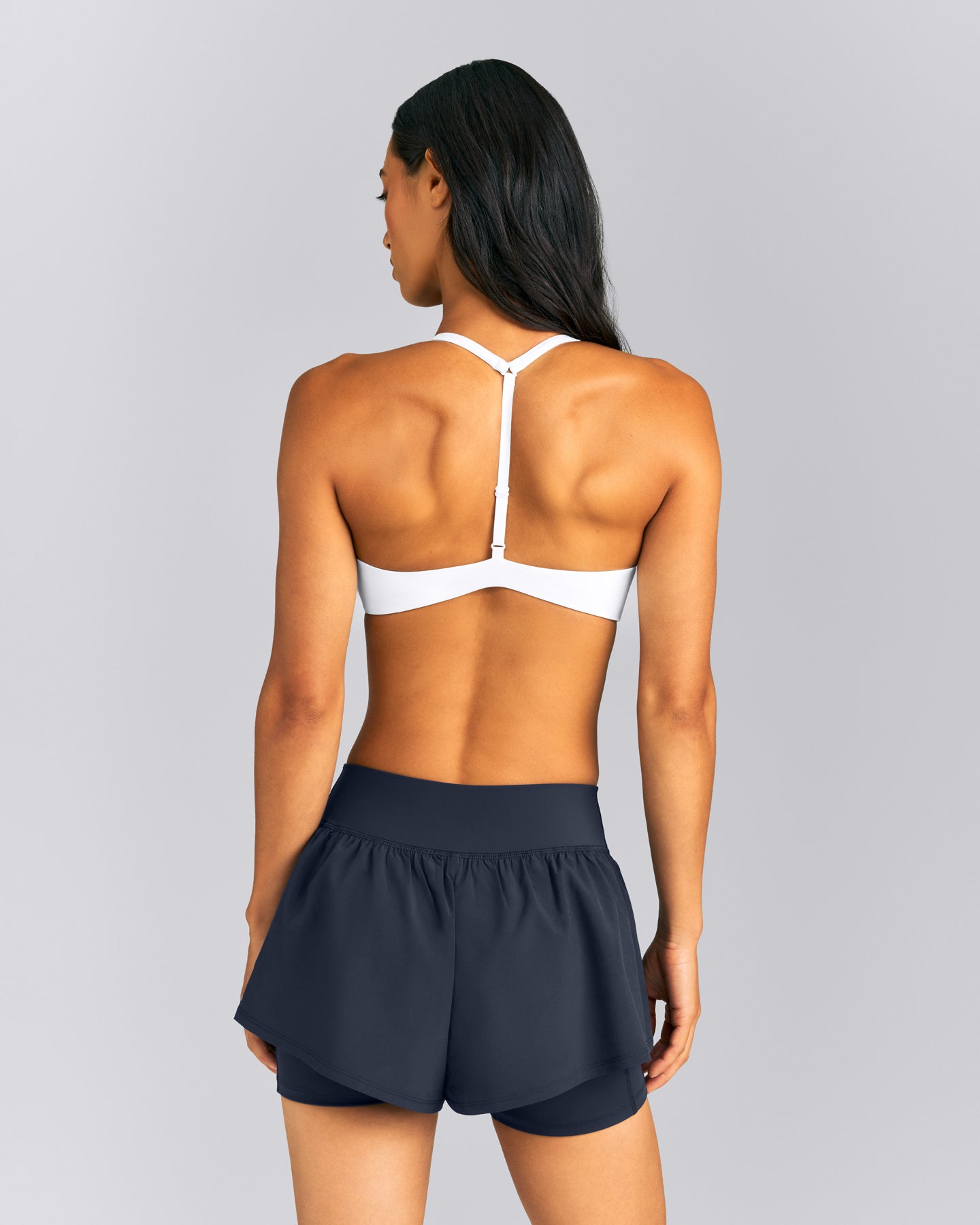 UnifiedMove™ T Back Minimal Bralette New Branding | White