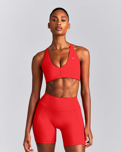 UnifiedMove™ Micro Bralette New Branding | Muscle Mommy Red