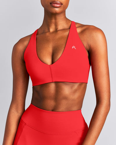 UnifiedMove™ Micro Bralette New Branding | Muscle Mommy Red