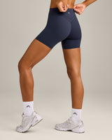 UnifiedMove Wrap Shorts 6" with Reflective Logo | True Blue