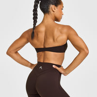 Unified Micro Bandeau Bralette | 70% Cocoa