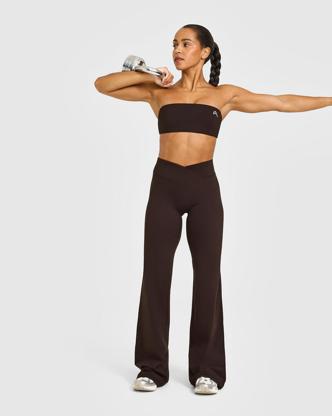 Unified Micro Bandeau Bralette | 70% Cocoa