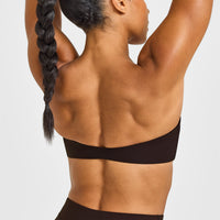 Unified Micro Bandeau Bralette | 70% Cocoa