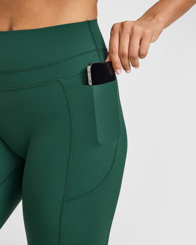 UnifiedMove™ High Waisted Pocket Leggings | Racing Green