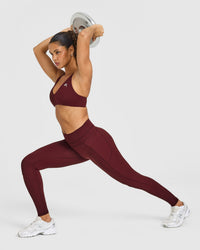 UnifiedMove™ High Waisted Pocket Leggings | Rosewood