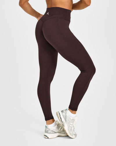 UnifiedMove™ High Waisted Pocket Leggings | 70% Cocoa