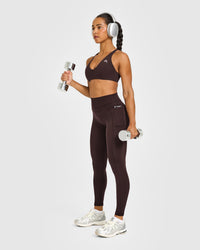 UnifiedMove™ High Waisted Pocket Leggings | 70% Cocoa