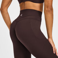 UnifiedMove™ High Waisted Pocket Leggings | 70% Cocoa