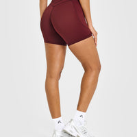 UnifiedMove™ High Waisted Pocket Shorts 6" | Rosewood