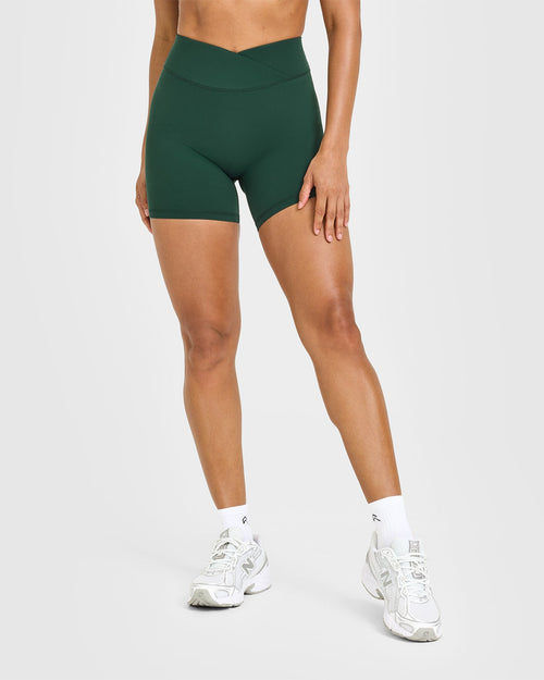 Oner Modal Unified Wrap Shorts 6" | Racing Green