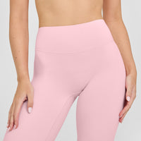 SoftMotion™ Flared Bottoms with White Logo | Cherry Blossom Pink