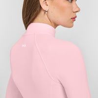 SoftMotion™ Jacket with White Logo | Cherry Blossom Pink