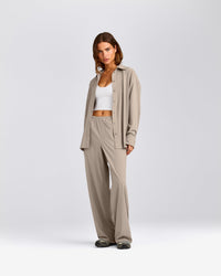 AirMove™ Wide Leg Pants | Warm Sand