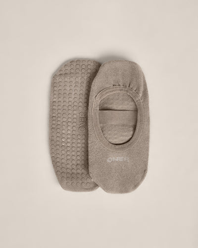 Pilates Grip Socks 1 Pack | Warm Sand
