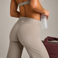 SoftMotion™ Straight Leg Bottoms with White Logo | Warm Sand