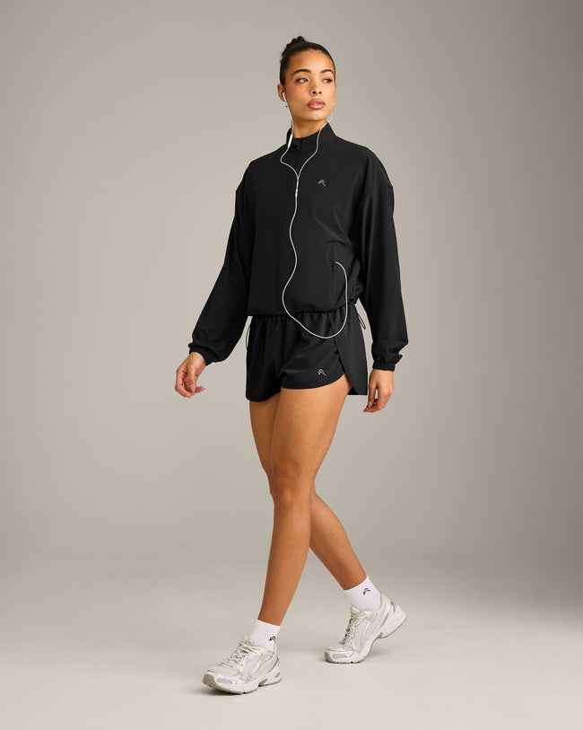 AirMove™ Jacket with Reflective Logo | Black