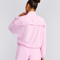 AirMove™ Jacket with Reflective Logo | Chalk Pink