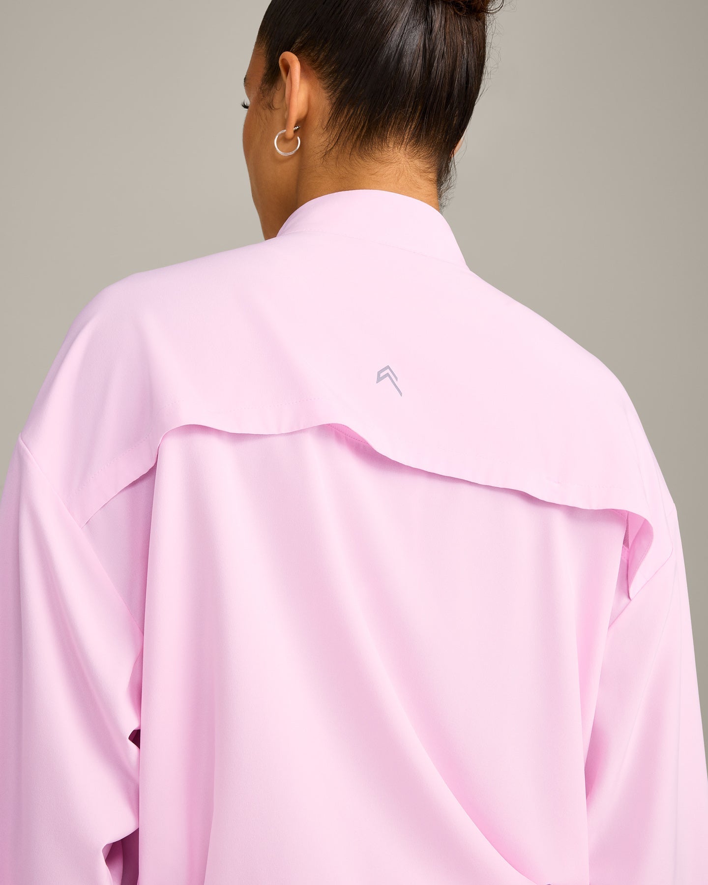 AirMove™ Jacket with Reflective Logo | Chalk Pink