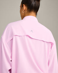 AirMove™ Jacket with Reflective Logo | Chalk Pink