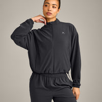 AirMove™ Jacket with Reflective Logo | Coal