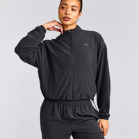 AirMove™ Jacket with Reflective Logo | Coal