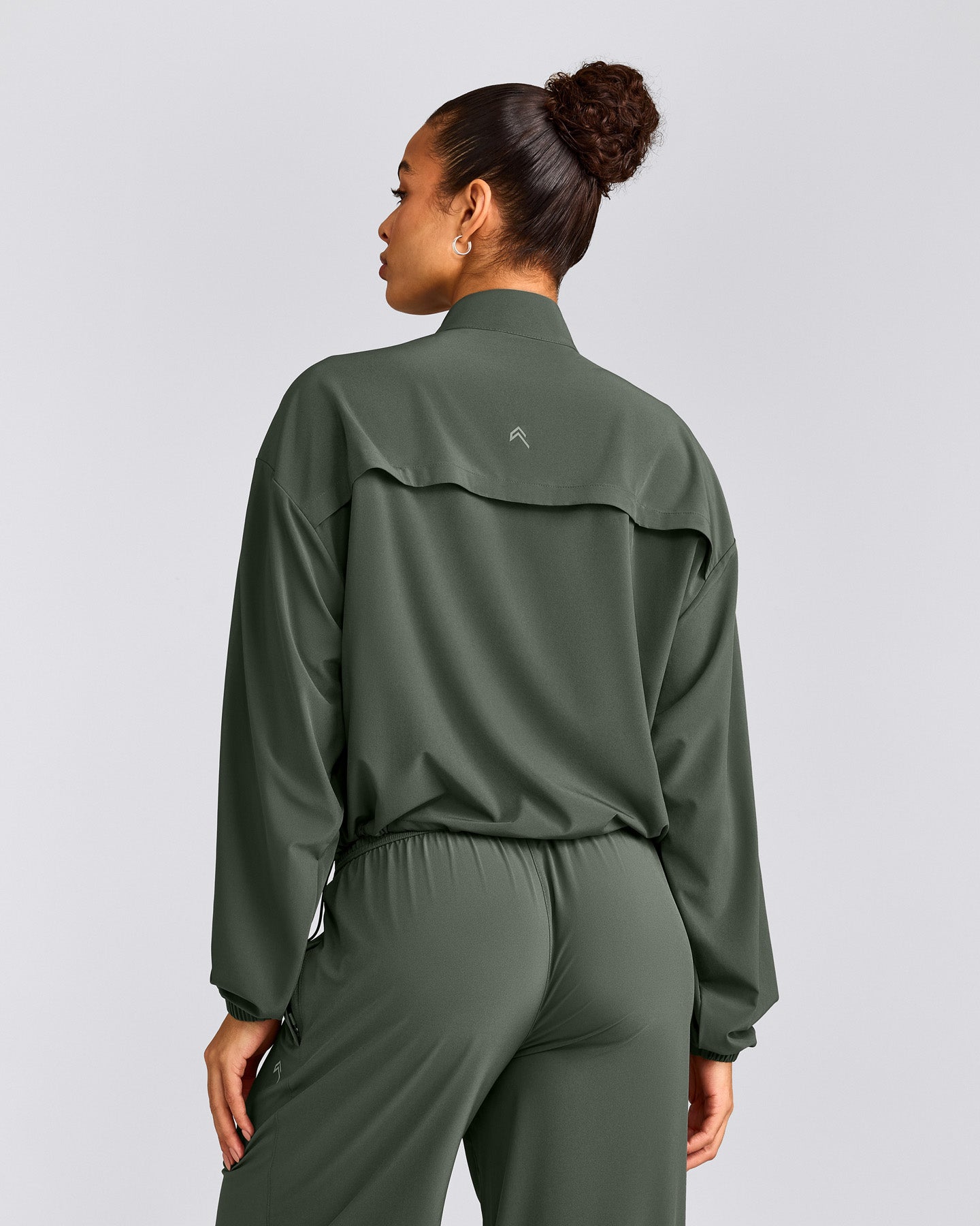 AirMove™ Jacket with Reflective Logo | Dark Khaki
