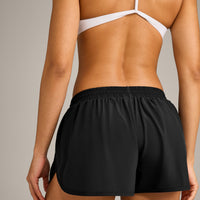 AirMove™ Lined Shorts 3" with Reflective Logo | Black