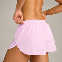 AirMove™ Lined Shorts 2" with Reflective Logo | Chalk Pink