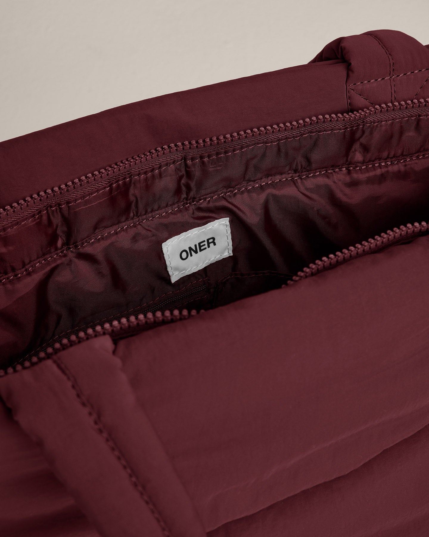 Quilted Tote Bag | Velvet Mocha